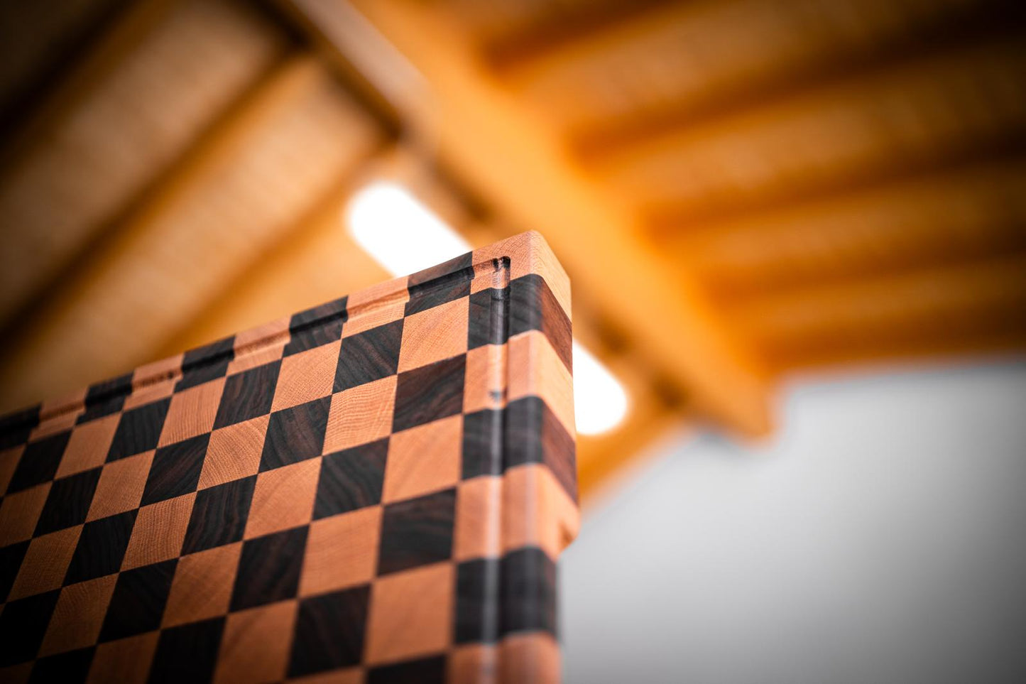 Tagliere "Scacchi" Rovere/Noce