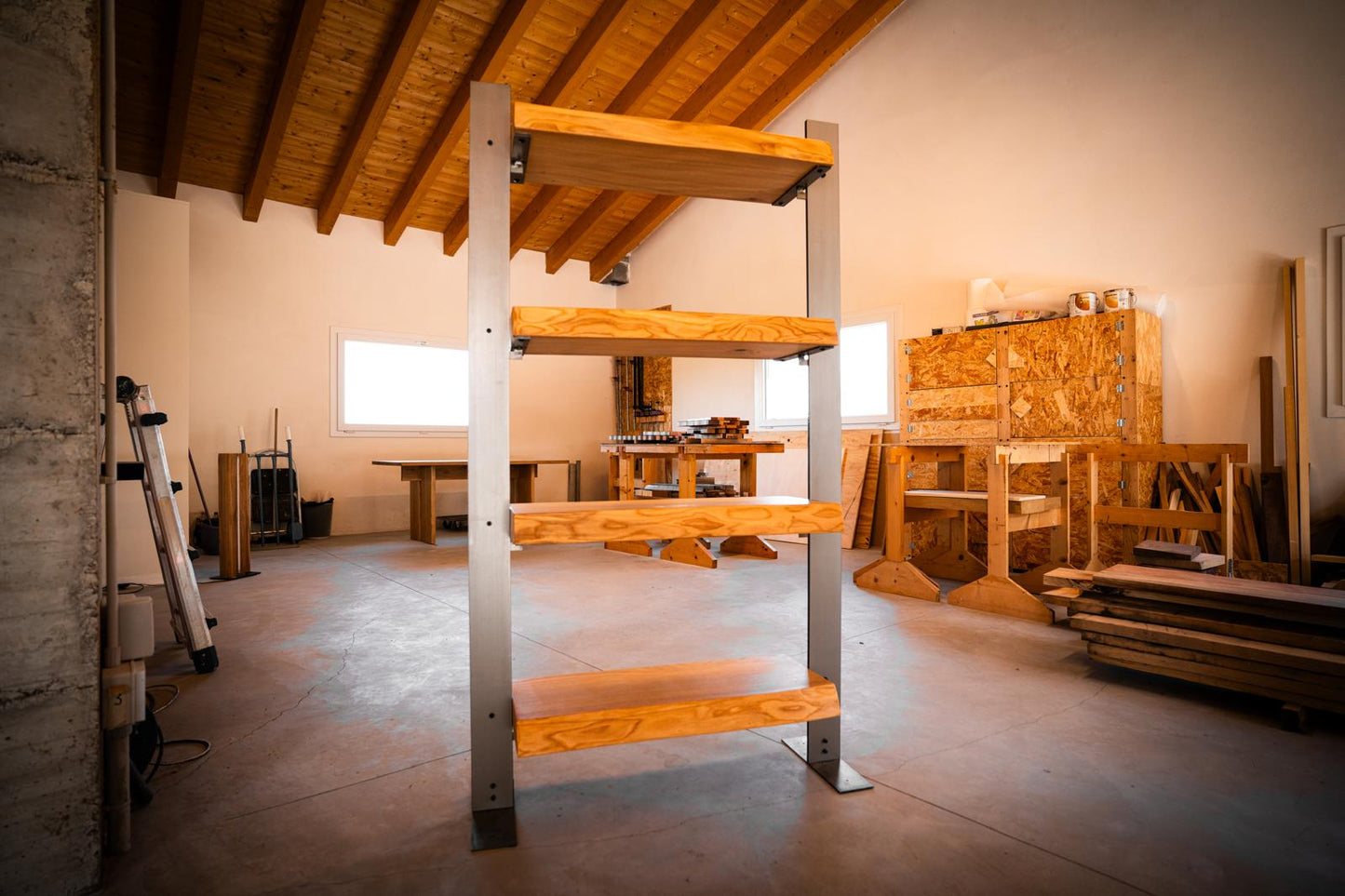 Libreria in castagno - articolo 4102501