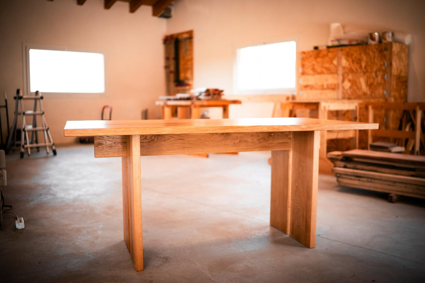 Tavolo in rovere - articolo 3102501